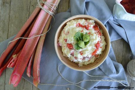 Erdbeer-Rhabarber Risotto / Risotto with Strawberries and Rhubarb