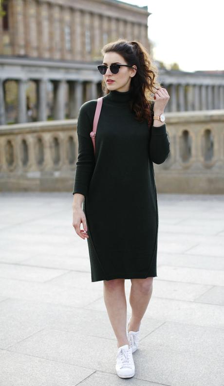 asos knit dress hoch ganz