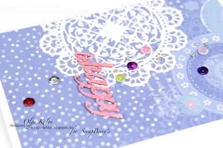 Inspiration with scrapBerry's - Girls Cards