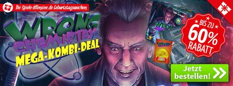 Spiele-Offensive Geburtstagswochen 2016 - Der Wrong Chemistry Mega-Kombi-Deal