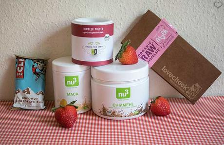 Nu3 Insider Box mit Maca Pulver und Chia Mehl