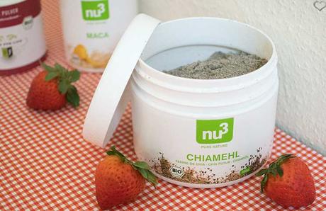 Nu3 Insider Box mit Maca Pulver und Chia Mehl