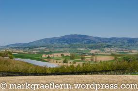 Blick auf unseren Hausberg, den Blauen
