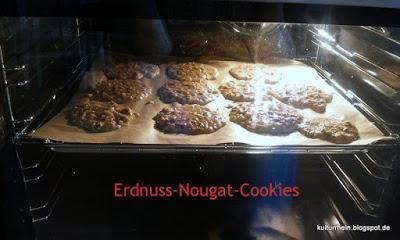 [Gegessen] Erdnuss-Nougat-Cookies