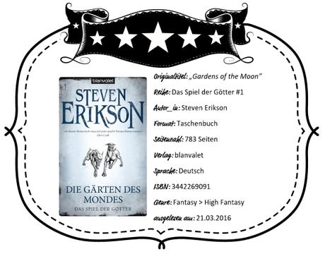 Steven Erikson – Die Gärten des Mondes