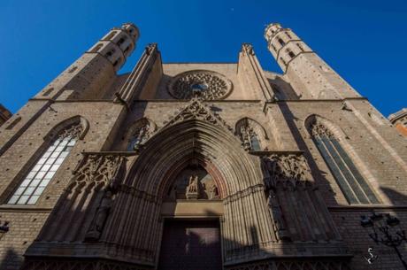 Church Santa Maria del Mar in Barcelona
