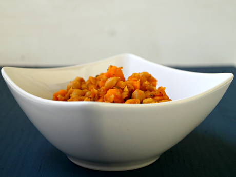 [vegan] Rote Linsen-Süßkartoffel Dal