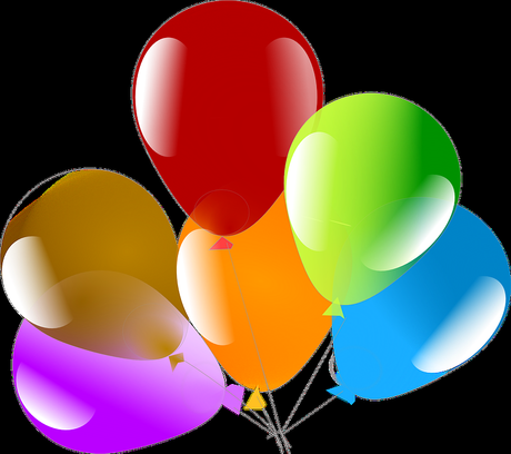 Luftballons, Feier, Schwimmend, Farben, Aerostaten