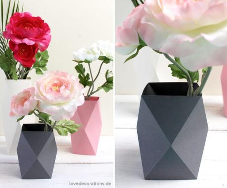 DIY Origami Vase #4