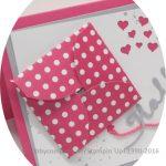 Blütenumschlag mit dem Stanz-und Falzbrett