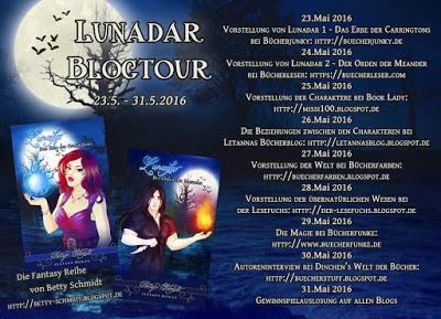 Lunadar Blogtour-Ankündigung
