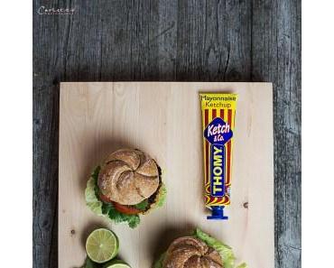 Hausgemachter Veggie Burger
