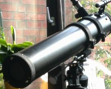 Foto: Newton-Teleskop wartet auf seinen Einsatz