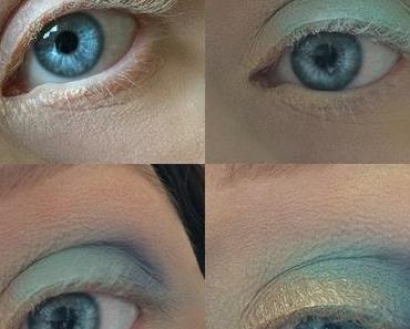 Augen Make-up "Vintage Summer" Look - Schritt für Schritt