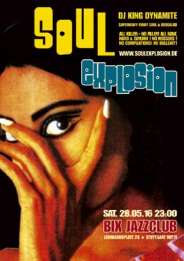 SOUL EXPLOSION // Stuttgart // BIX Jazzclub // Samstag 28.05.2016