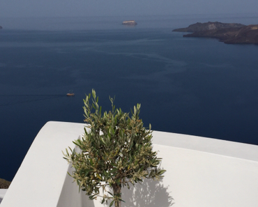 Blau und Weiß – oder – Grüße von Santorini