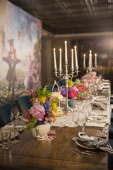 Disney und Kaviar Gauche, Fashion Event zu Alice im Wunderland: Hinter den Spiegeln, Berlin, 24. Mai 2016. © Disney/Silke Reents