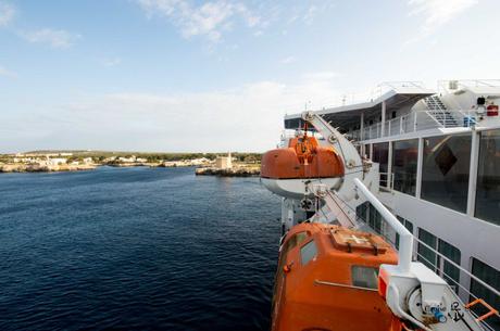 Ankunft auf Menorca mit der Balearia