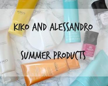 {New In}: Summer Products Kiko & Alessandro