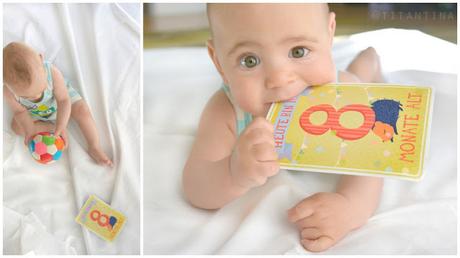 8 Monate Babyglück- Milestone Cards