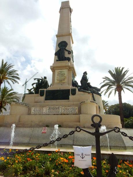 Statue als Denkmal in Cartagena