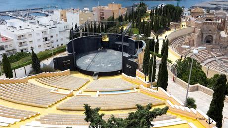 Theater und Blick über Cartagena