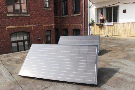 Solarheld-Module auf dem Dach
