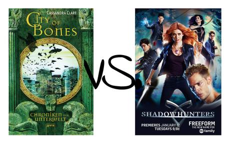 [Book vs. TV Show] “Shadowhunters” vs. “City of Bones” by Cassandra Clare