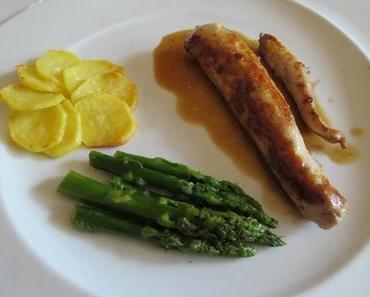 Käninchenfilets in Salbeisauce