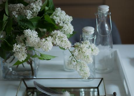 Blog + Fotografie by it's me! | fim.works | weißer Flieder und weiße Deko