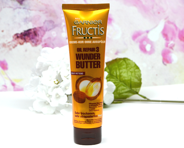 Review: Garnier Fructis Oil Repair 3 Wunder-Butter Leave-In Creme-Kur für trockenes und strapaziertes Haar
