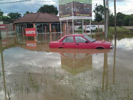Hochwasser Südamerika 