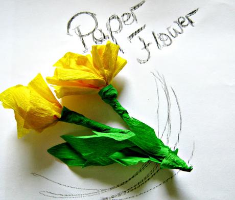 #creadienstag - Papierblumen