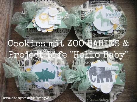 Cookies für den Workshop aufgehübscht mit ZOO BABIES