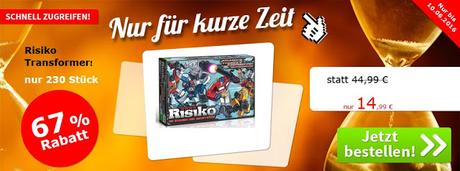 Spiele-Offensive Aktion - Gruppendeal Risiko Transformers
