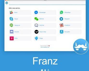 Franz : Viele Messenger Dienste unter einem Dach vereint
