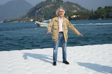 Christo am Iseo See