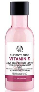 The Body Shop Vitamin E Aqua Boost Essence Lotion und Moisture Protect Emulsion