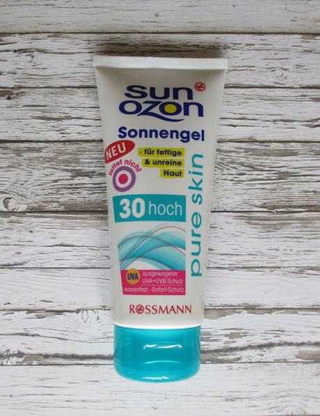 Sunozon Pure Skin Sonnengel LSF 30