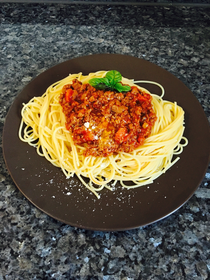 Spaghetti bolognese