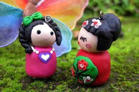 Jaimee knetet zwei asiatische Mädels aus FIMO Jaimee knetet zwei asiatische Mädels aus FIMO