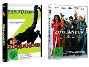 Zoolander & Zoolander No. 2 DVD Packshots