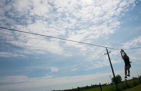 Der Kristallturm in Bük – Klettern und Flying Fox