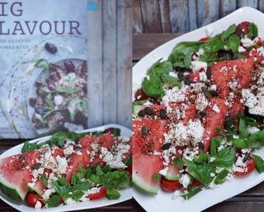 [cooks...] Water Melon Feta Salad with Berry Flavour {Big Flavour}