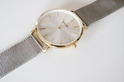 www.josieslittlewonderland.de - New In Cluse La Bohéme Mesh - cluse watches, bicolor, gold &silver watch, meshwatch