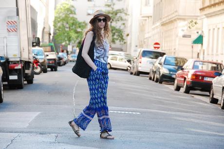 {OOTD} Palazzo Hose trifft Panama Hut {OOTD} Palazzo Hose trifft Panama Hut