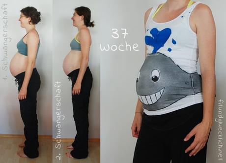 babybauch 37 Wochen schwanger