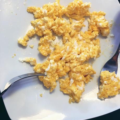 GrinseStern, Sieben sachen sonntag, mein tag in bildern, rührei