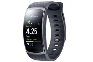 Samsung Gear Fit II - Smartwatch mit Herzfrequenzmessung und Notifications Dark Gray (S)