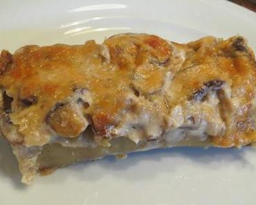 Cannelloni mit Hackfeisch-Champignon-Füllung